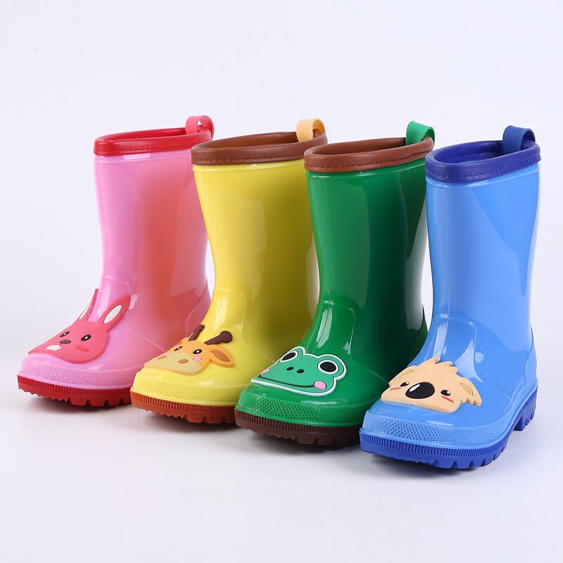 儿童雨鞋男童女童春夏防滑中筒雨靴学生水鞋宝宝幼儿园四季轻便潮