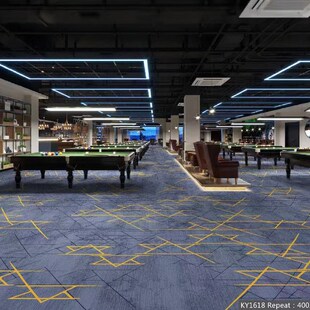 台球厅印花整卷满铺地毯酒店宾馆走廊大厅会N议室影院商用防火地
