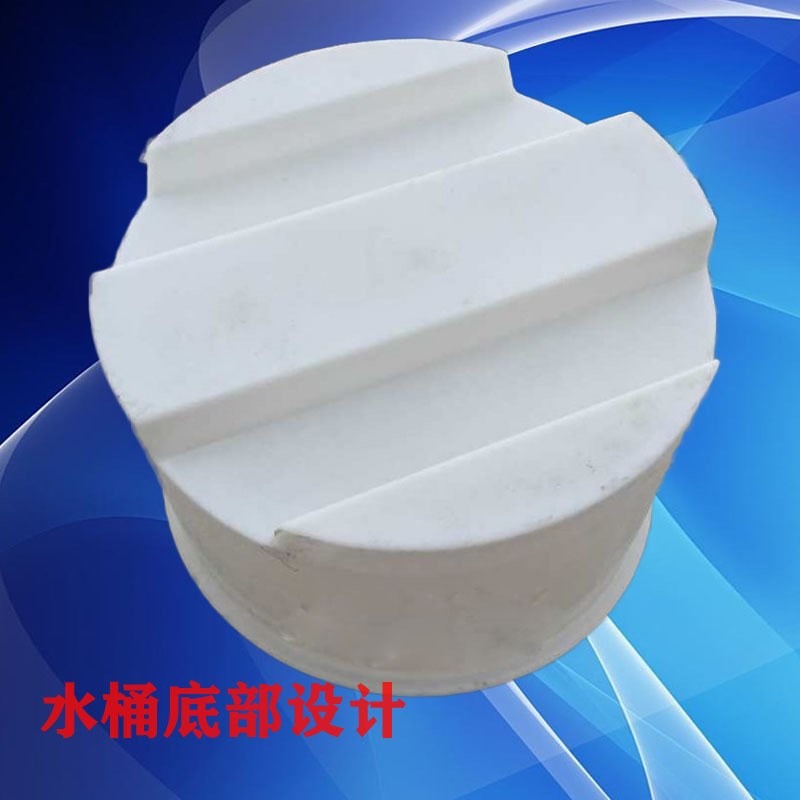新款牛筋塑料圆桶大水桶加厚大号发酵桶带盖pe储W水桶叉车周转桶