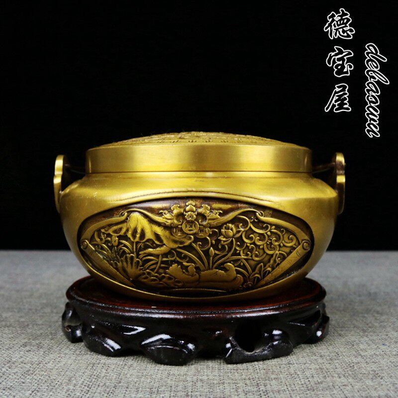 传统婚礼用品铜手l炉暖手炉铜火炉婚庆火冲结婚火铳旺盆炉陪嫁嫁