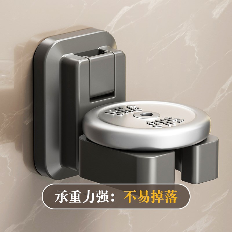 吸盘吹风机支架置k物架免打孔电吹风挂架风筒放置架神器懒人卫生图片