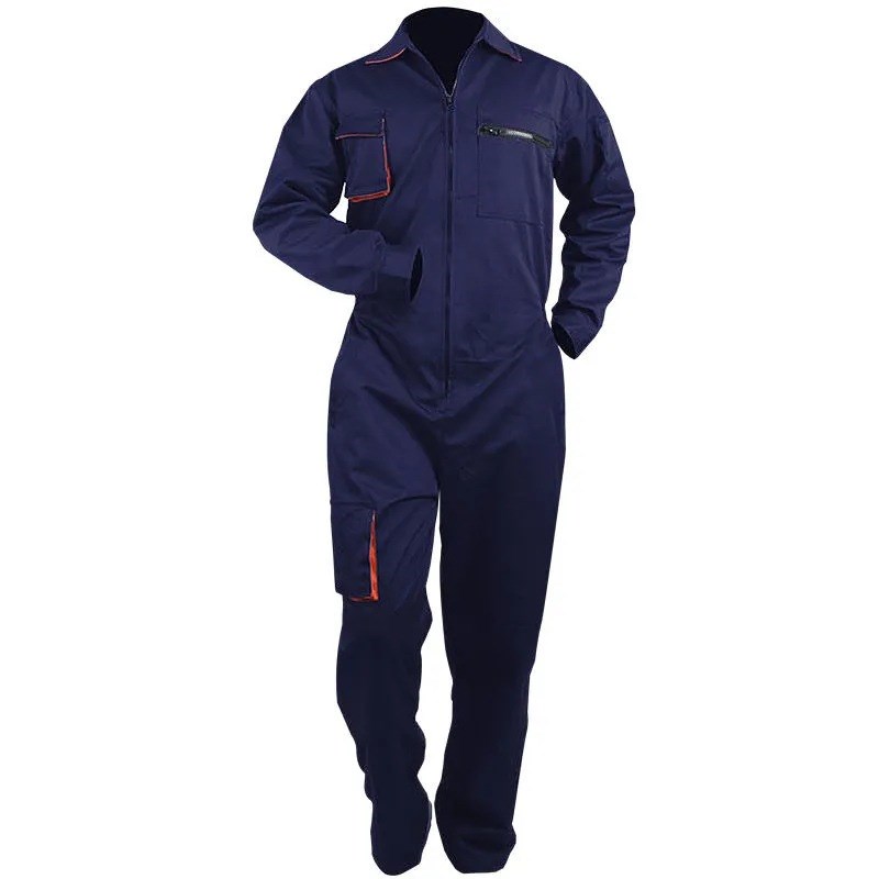 工作服套装男工装k汽修机修连体服制服工厂车间连体衣耐磨劳保服