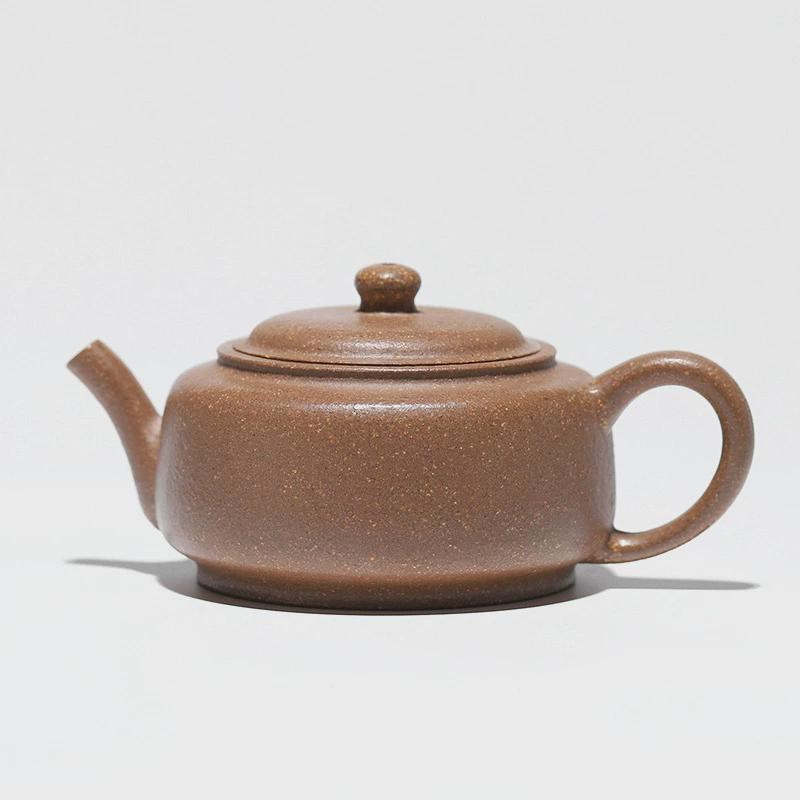 宜兴原矿紫砂壶手工泥本山老段原矿文旦小容量功夫茶具130cc
