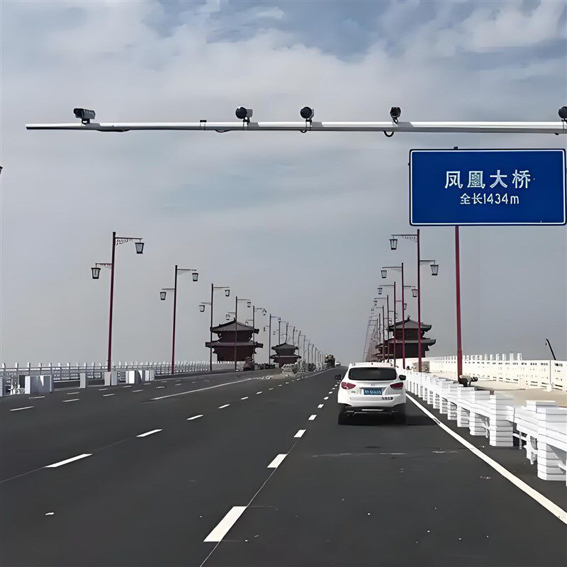 道路八角杆监控立杆3米r4米交通标志杆标志牌道路八角杆红绿灯杆