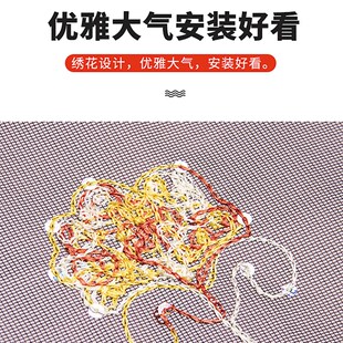 大门新款防蚊子别墅门帘免打孔室外超密防蝇通Q风夏季磁帘自吸纱