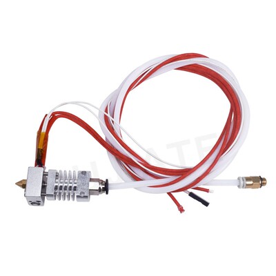 3D打印机配件 新款CR10红色挤出头套件12/24V40W挤出机