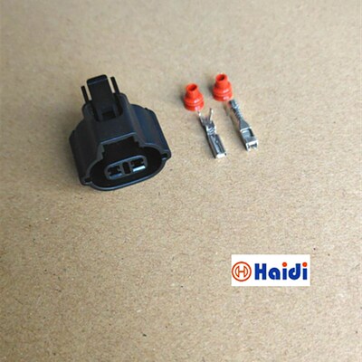 2孔 2.0系列防水汽车接插件 2P汽车连接器 含端子 DJ70232AY-2-21