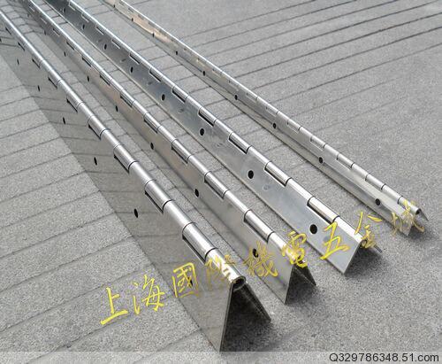 不锈钢长合页排铰长排合页1-3寸加长合页 钢琴柜门铰链长条暗合页