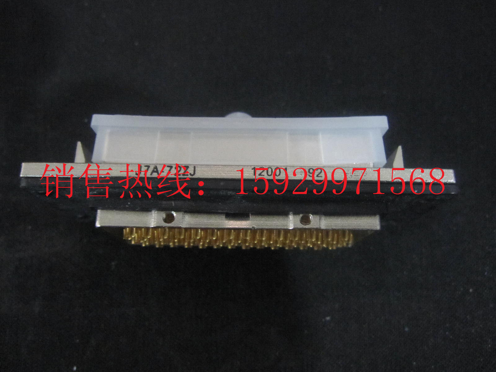 J7A矩形连接器62芯插座J7A-62ZJ插针J7A-62ZK插孔航空插头