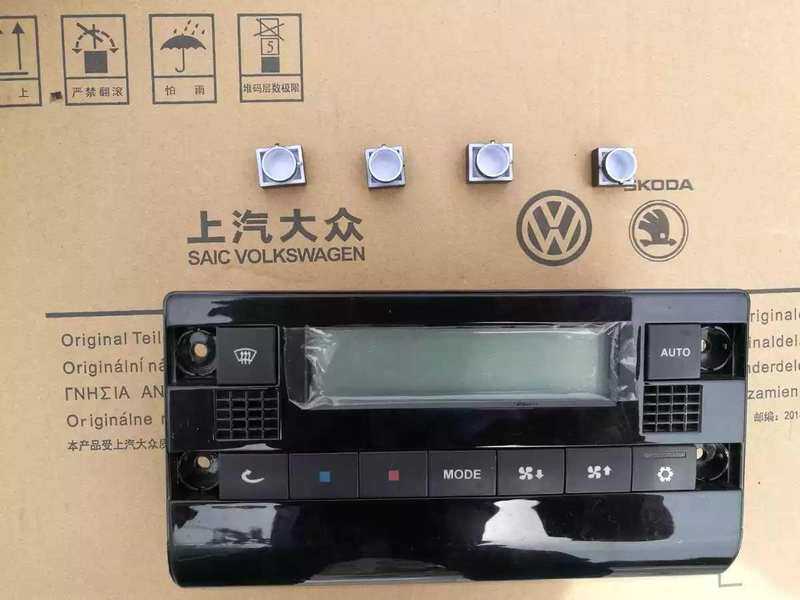 大众桑塔纳3000型志俊自动空调液晶面板控制开关控制器 空调面板