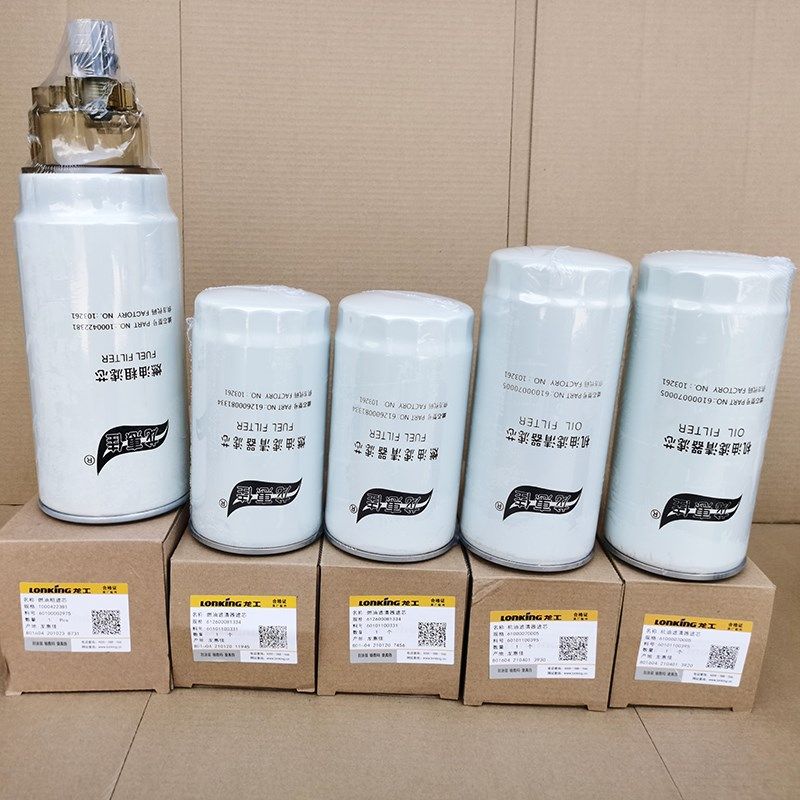 龙工855N装载机配件850 853B铲车原厂国二三机油柴燃油粗滤精滤芯,搬运/仓储/物流设备,其他起重搬运设备,淘宝优惠券,粉丝福利购,淘宝优惠卷