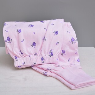 秋冬保暖棉毛裤 100%纯棉秋裤 妈妈衬裤 高腰线裤 中老年人女内穿大码