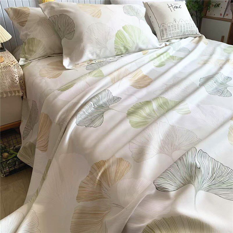 斜纹竹纤维凉席三件套夏季可水洗可折叠M空调软席子凉感大炕单