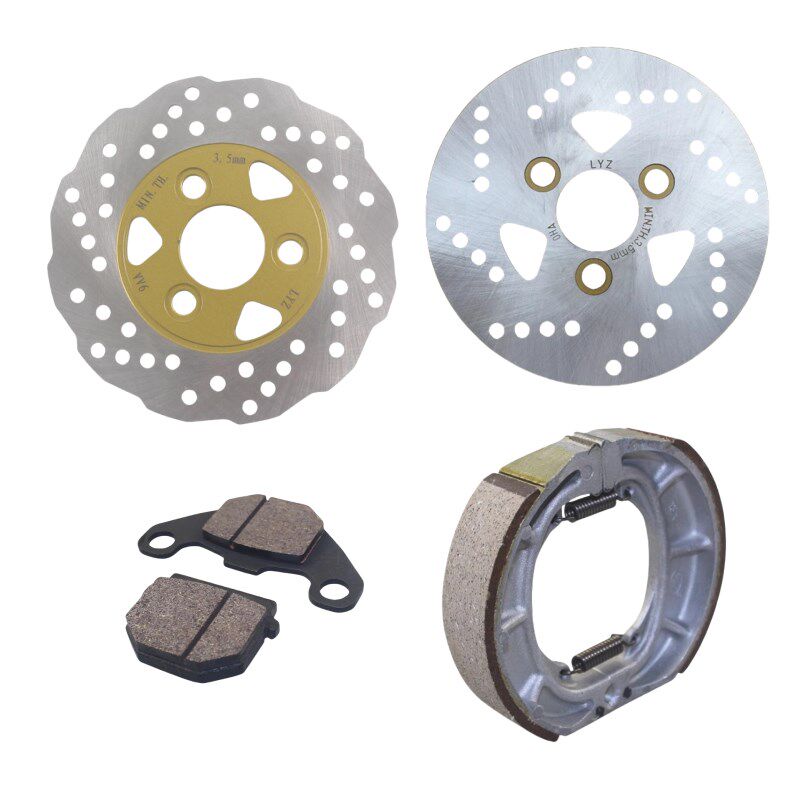 VE125/VS125 HJ125T-22/22A/26/26A前碟刹皮后刹车皮制动皮刹车盘