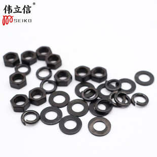 M30 黑色螺帽垫片弹簧垫片M4 M36 M24 M20 伟立信 M10