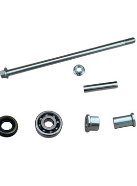 新海王星UA125T T-A 天龙星125 前轮轴承前轮衬套前轮油封前轮轴