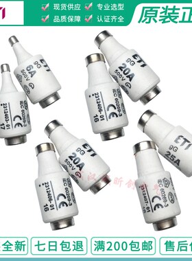 ETI保险管丝DII/DIII 500V 2A 4A 6A 10A16A 20A 25A 35A 50A 63A