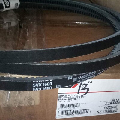 美国盖茨Gates Super HC Plus进口齿形三角皮带5VX1600 XPB5000