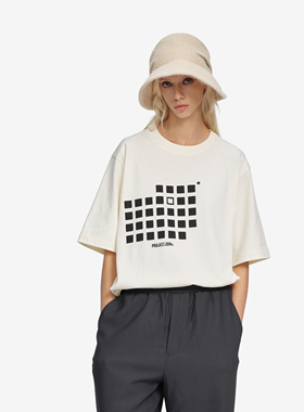 PROJECTJOIN非对称斜肩T恤 男女同款