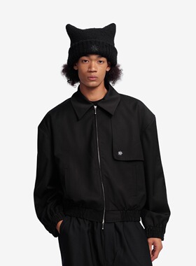 PROJECTJOIN非对称挡片镶边夹克 男女同款