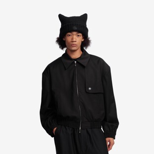 PROJECTJOIN非对称挡片镶边夹克 男女同款