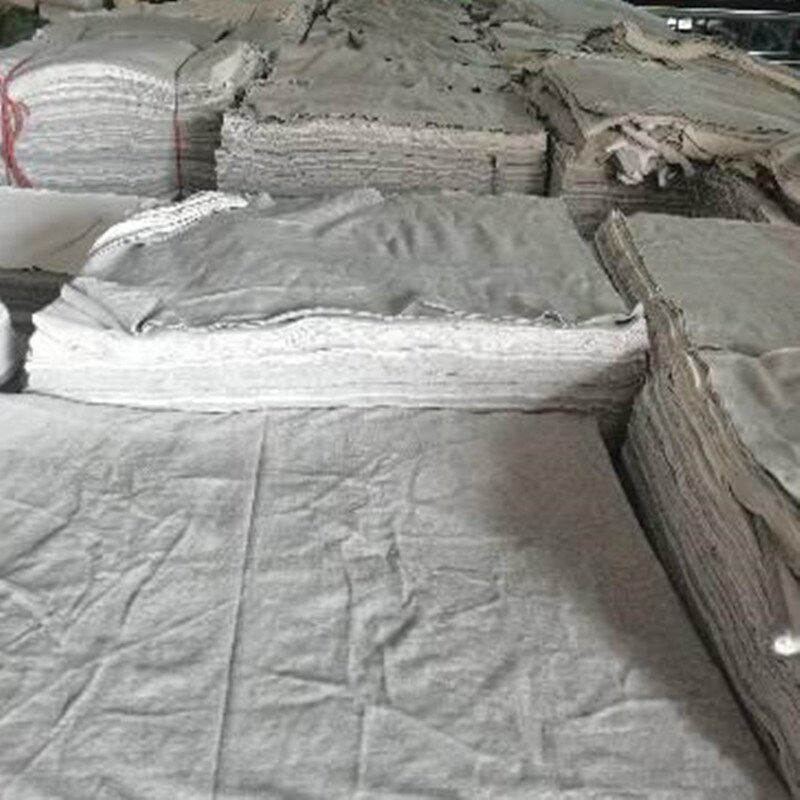 灰色工业抹布全棉碎布棉纱擦机布吸水吸油布S不掉色汽车清洁布