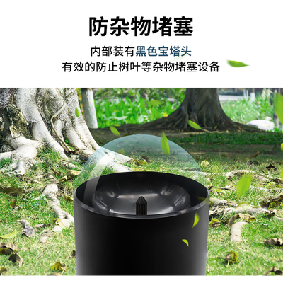 雨量传感器ABS材质雨量计室外气象降水量监测脉冲式双翻斗雨量桶