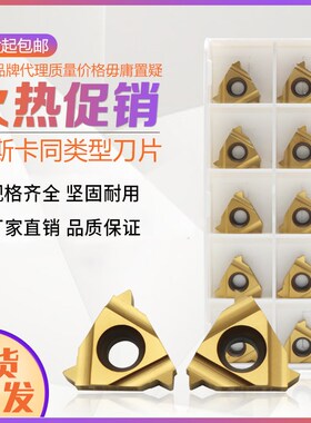 DESKAR 55惠氏数控螺纹刀片 16ER/IR 8/10/11/12/14/16/18W LDC