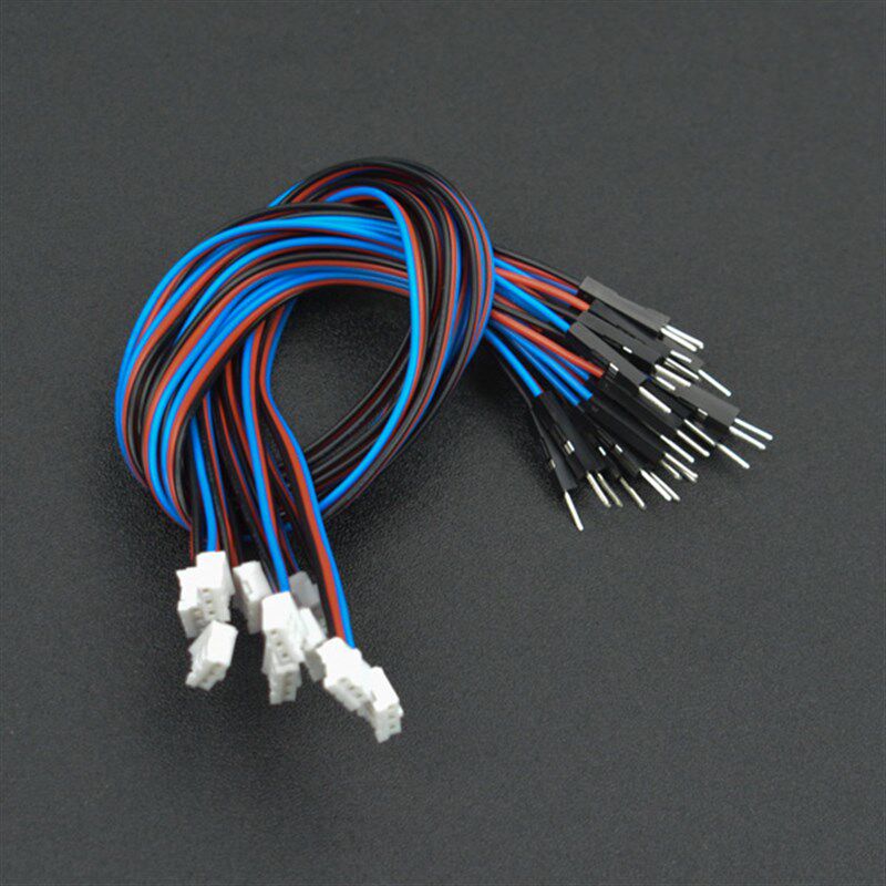 Gravity:PH2.0转杜邦公头模拟量连接线(30cm)