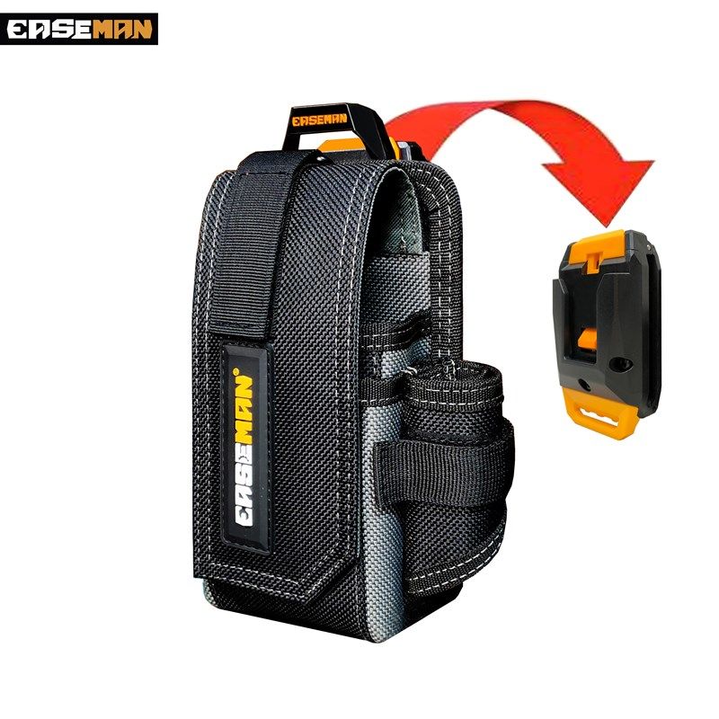 EASEMAN快挂工具包快速挂拆扣电工工具维修包袋加厚万用表收纳包