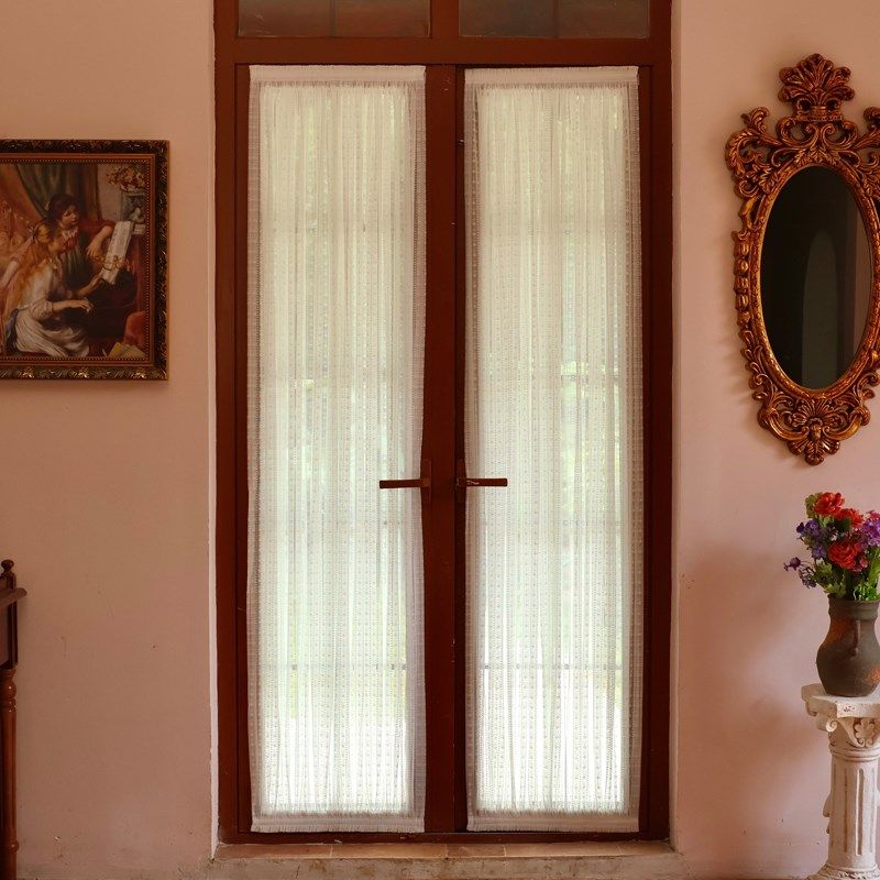 玻璃门绷纱帘杆子遮阳隐私卫生间遮挡帘子免打孔内开窗自粘纱窗帘,孕妇装/孕产妇用品/营养,产妇头巾,淘宝优惠券,粉丝福利购,淘宝优惠卷