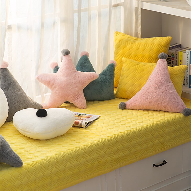 加厚飘窗垫窗台垫l毯子定做可机洗儿童房卧室装饰阳台垫榻榻米坐