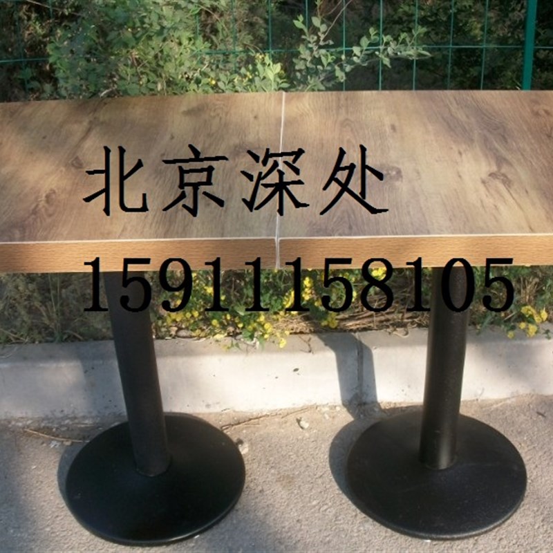 可订做四人位快餐桌 咖啡桌 酒吧桌子 办公桌子Y 曲木桌子
