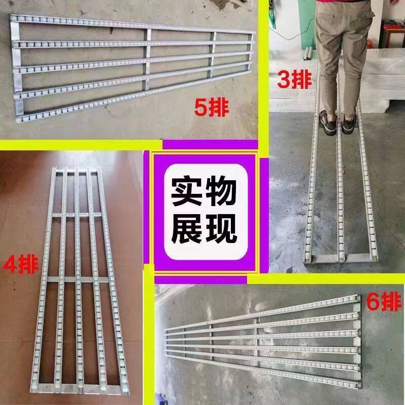 无动力流a利条卸货神器可携式滑轮轨道装车下货滑道搬运传送卸车