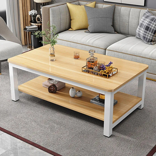 150 130 160办公室会客茶 110 客厅双层b茶几桌餐桌50高60cm长90