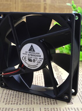 台达 AFB0924HB DC 24V 0.45A 90*90*25MM 9CM 变频器散热风扇