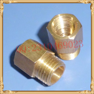 非标公英制转接头 外1/2转内M16*1.5 接头 3 4分外丝转M16*1.5内