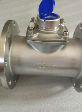 304不锈钢水表 不锈钢法兰水表 可拆式表DN50 65 80 100 125 150