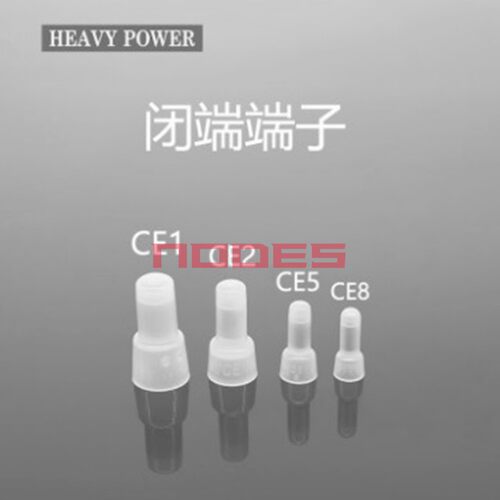 金笔压线帽铜合金 闭端端子接线帽奶嘴端子CE2 CE1 CE5 CE8整包