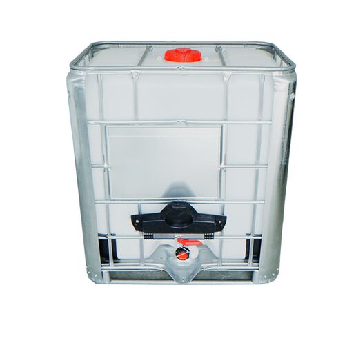 吊装吨桶500Lj/升塑料化工集装桶周转方桶可行吊加固柴油塑料吨桶