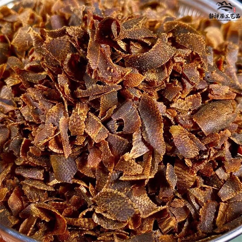 白奇楠碎料切丝切片米粒沉水级正品沉香原木香薰料泡茶煮水甜凉足