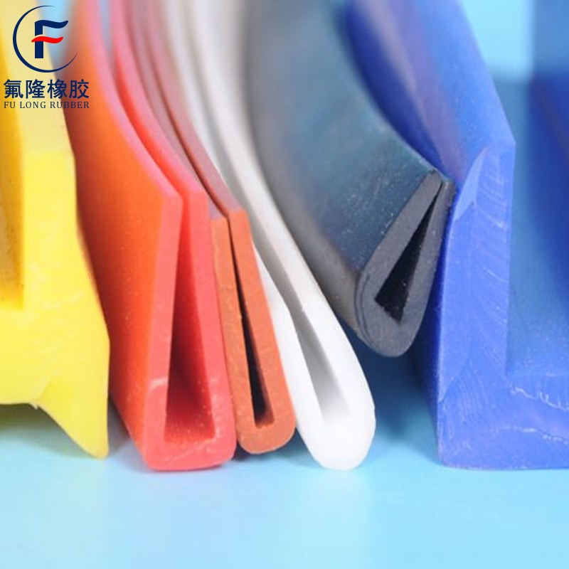 加工定制实心d型硅胶挤出密封条 耐高I温防撞防水挤出橡胶密封条