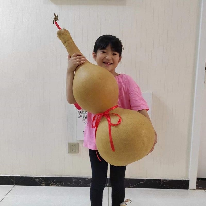 天然葫芦客厅办公室卧室大号摆件手把件装饰挂件压腰八宝莲花葫芦