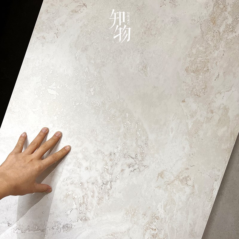 江雪石材纹仿古砖厕所卫生间墙砖餐厅客厅地砖别墅背景墙瓷砖轻奢