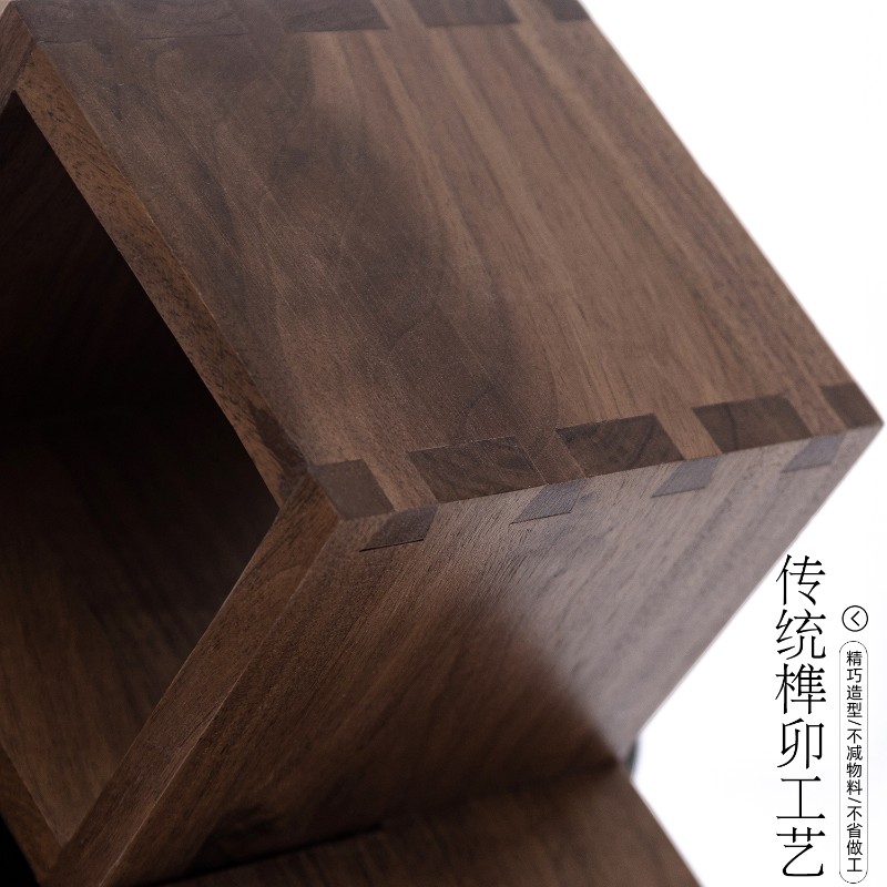 黑胡桃木红酒架摆件客厅葡萄酒展示架子实木红R酒架洋酒展示架定