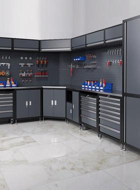 YB-98545重型工柜工作具站汽修组合柜多功能活操动维柜修作台钢制