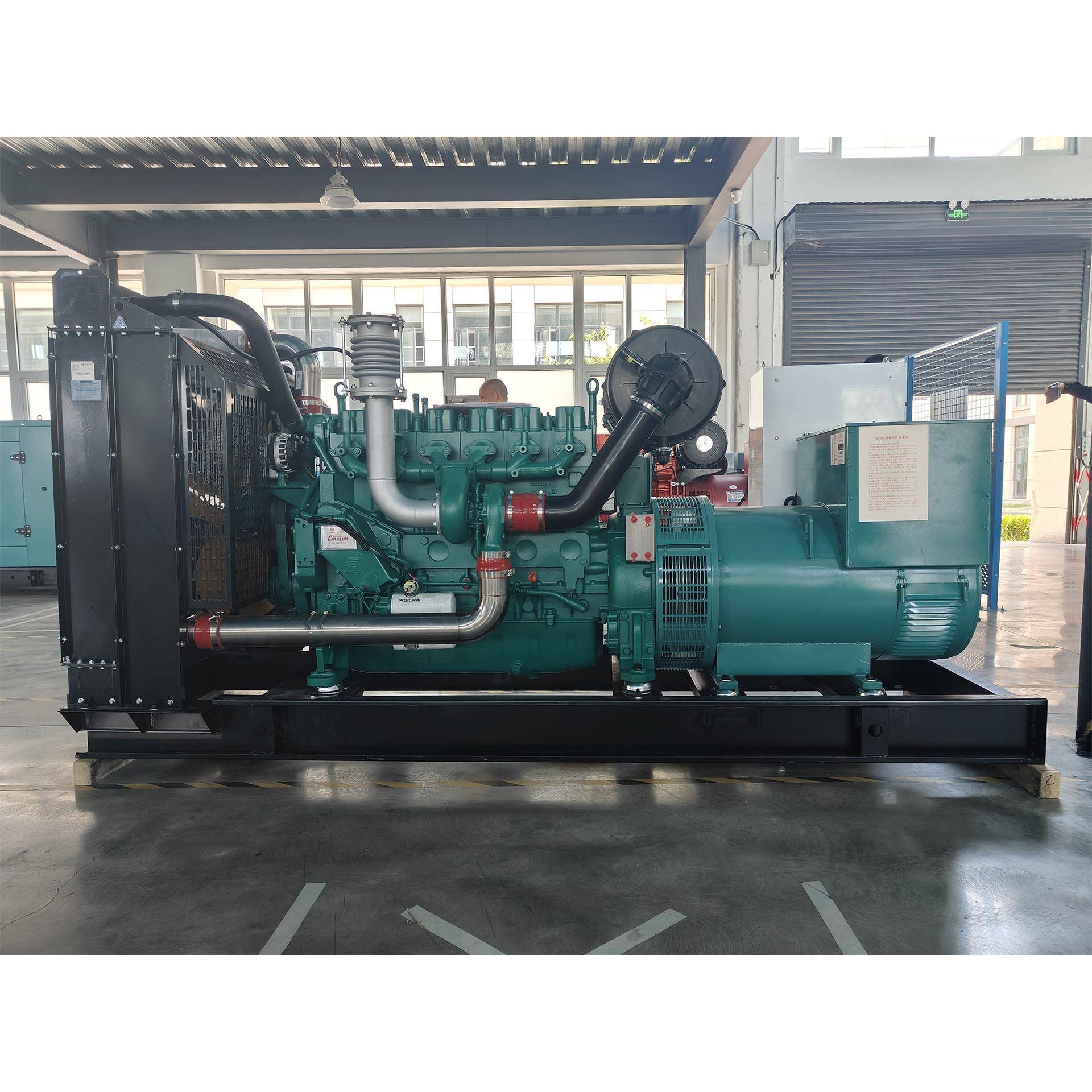 柴潍300kw柴发油发电机配XBWC300G潍柴股份WP12D动机房地产常用发