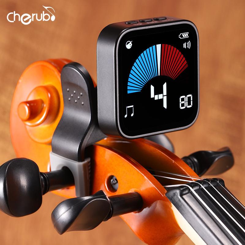 小天WMT-665V小提琴专用调音提琴专用器节拍中大提琴电器子校音使