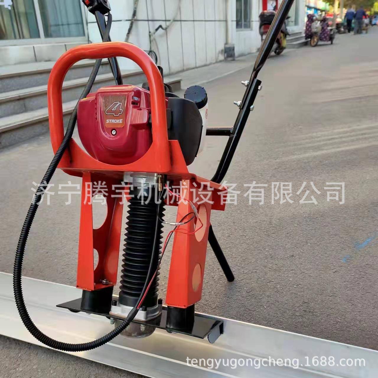 厂家现土货3米汽油路泥面振动尺混凝NUS提浆尺震平水刮平尺