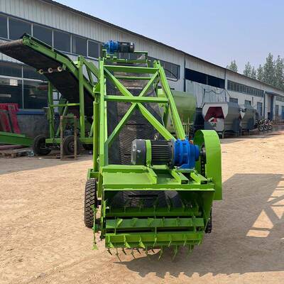 牛羊场KAP电动挖草取机切4米青储贮池料机青草割取装一体机